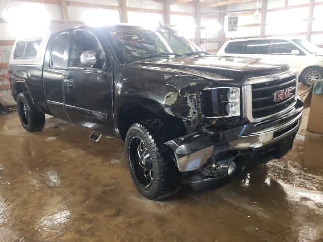 2GTEK290391124957 - 2009 GMC SIERRA K1500 SLE BLACK photo 4