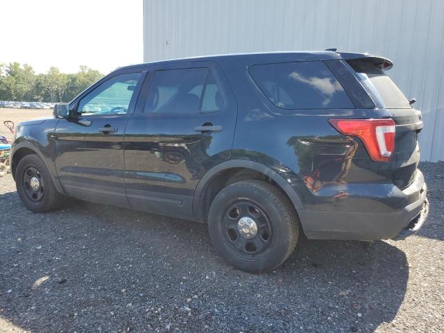 1FM5K8AT6HGA63349 - 2017 FORD EXPLORER POLICE INTERCEPTOR Чорний фото 2