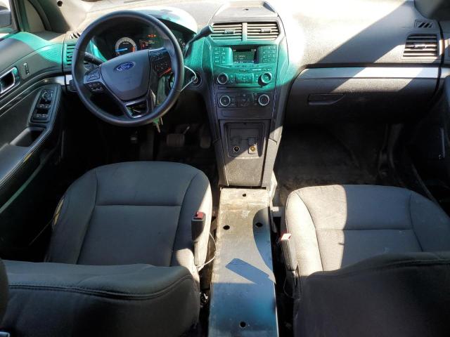 1FM5K8AT6HGA63349 - 2017 FORD EXPLORER POLICE INTERCEPTOR Чорний фото 8