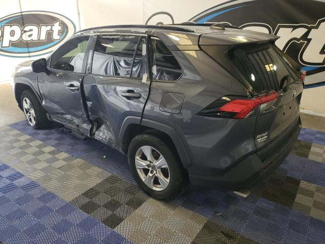 JTMW1RFV5KD010114 - 2019 TOYOTA RAV4 XLE GRAY photo 2