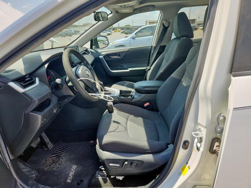 2T3W1RFV2MC130783 - 2021 TOYOTA RAV4 XLE WHITE photo 7