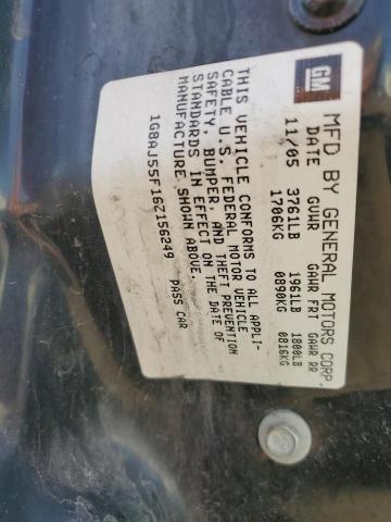 1G8AJ55F16Z156249 - 2006 SATURN ION LEVEL 2 მუქწითელი ფოტო 13