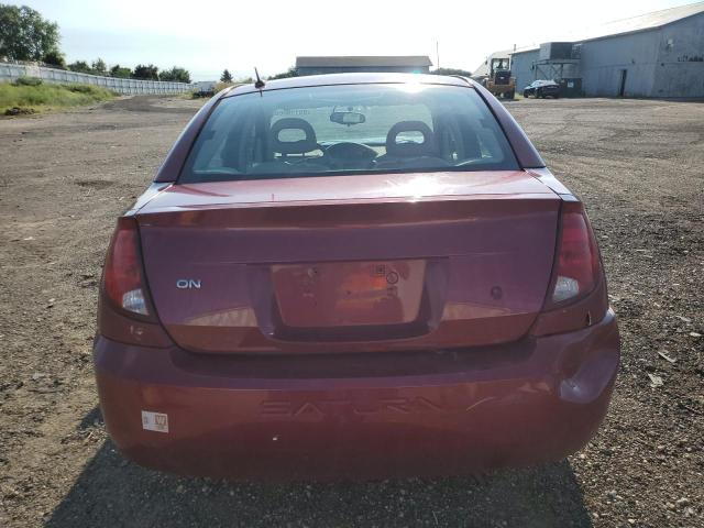 1G8AJ55F16Z156249 - 2006 SATURN ION LEVEL 2 მუქწითელი ფოტო 6