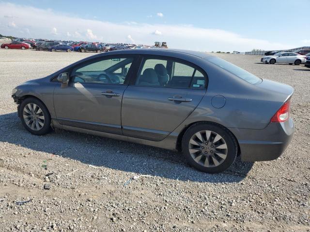 1HGFA16899L011716 - 2009 HONDA CIVIC EX ნაცრისფერი ფოტო 2