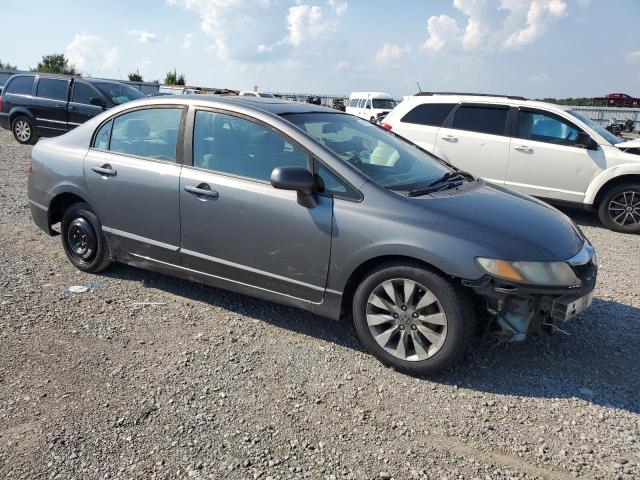 1HGFA16899L011716 - 2009 HONDA CIVIC EX ნაცრისფერი ფოტო 4