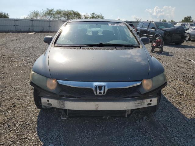 1HGFA16899L011716 - 2009 HONDA CIVIC EX ნაცრისფერი ფოტო 5