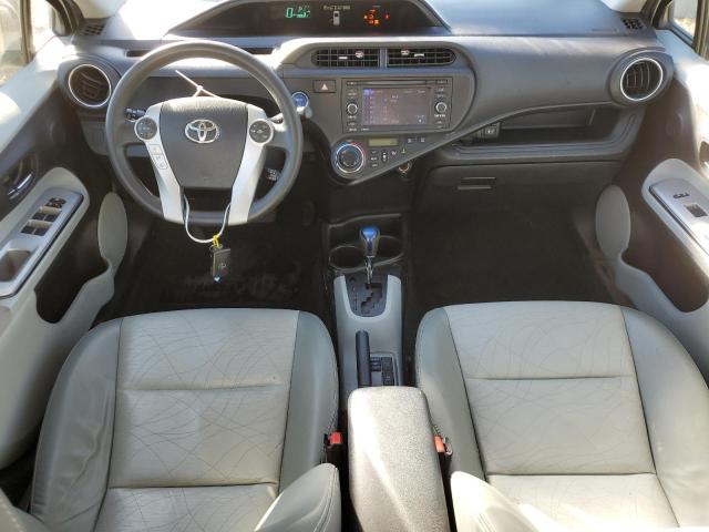 JTDKDTB33C1002071 - 2012 TOYOTA PRIUS C WHITE photo 8