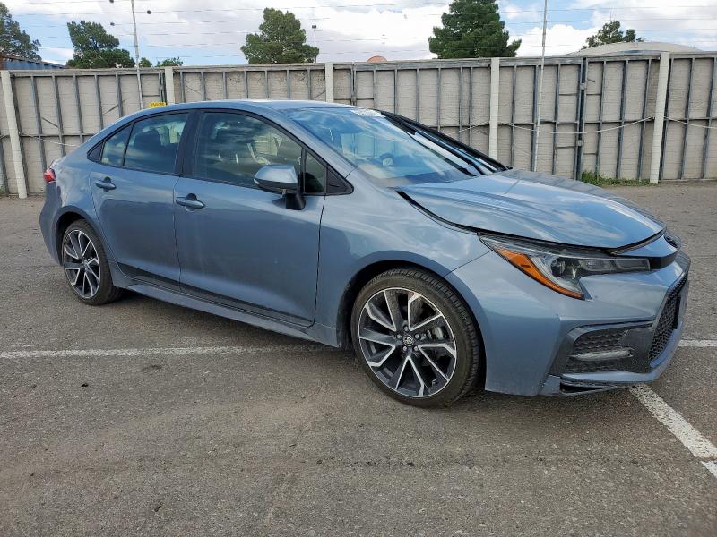 JTDS4MCE7N3504918 - 2022 TOYOTA COROLLA SE BLUE photo 4