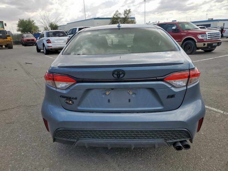 JTDS4MCE7N3504918 - 2022 TOYOTA COROLLA SE BLUE photo 6