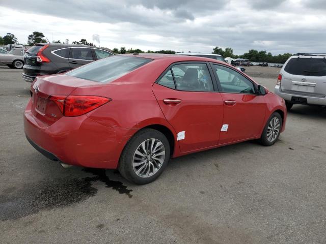 2T1BURHE8JC964631 - 2018 TOYOTA COROLLA L 红色 照片 3