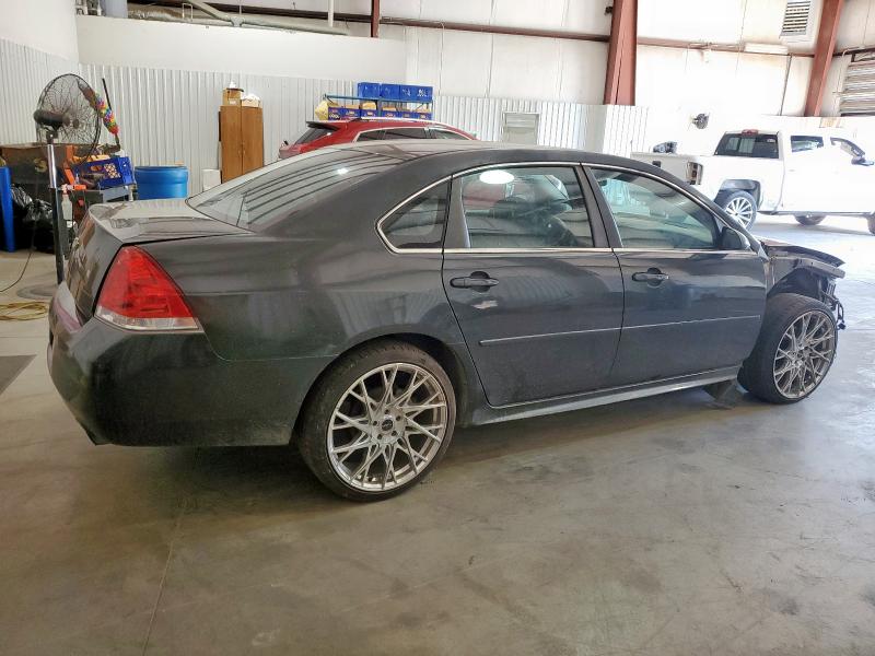 2G1WF5E36C1333720 - 2012 CHEVROLET IMPALA LS BLACK photo 3