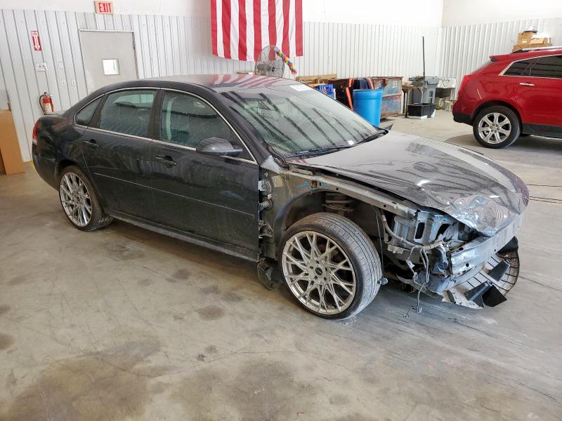 2G1WF5E36C1333720 - 2012 CHEVROLET IMPALA LS BLACK photo 4