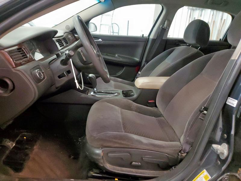 2G1WF5E36C1333720 - 2012 CHEVROLET IMPALA LS BLACK photo 7