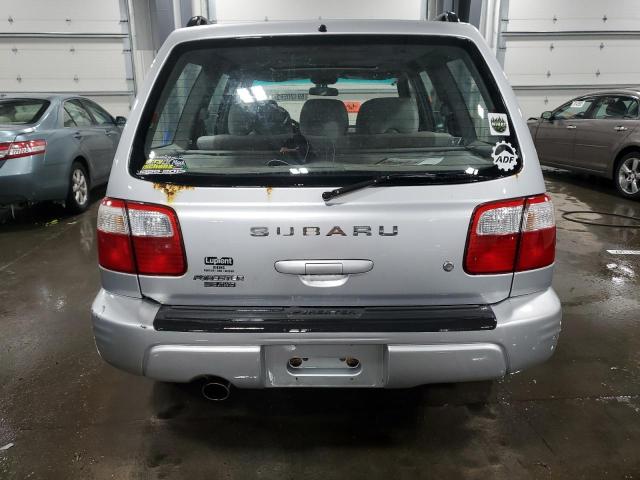 JF1SF65692G745224 - 2002 SUBARU FORESTER S 银色 照片 6