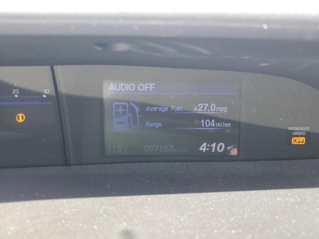 2HGFB2F87DH523063 - 2013 HONDA CIVIC EX GRAY photo 9