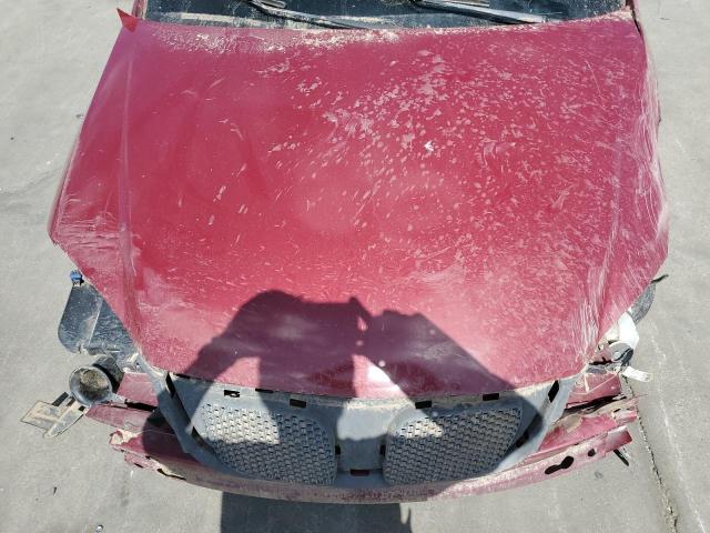 1G2AL18F787243452 - 2008 PONTIAC G5 RED photo 11