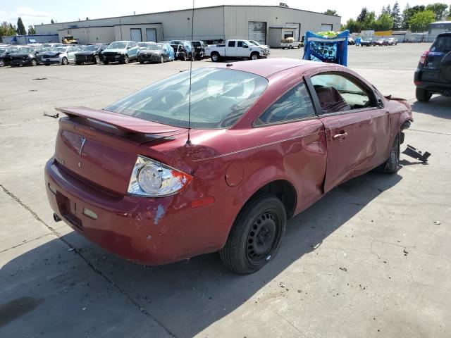 1G2AL18F787243452 - 2008 PONTIAC G5 Rouge photo 3