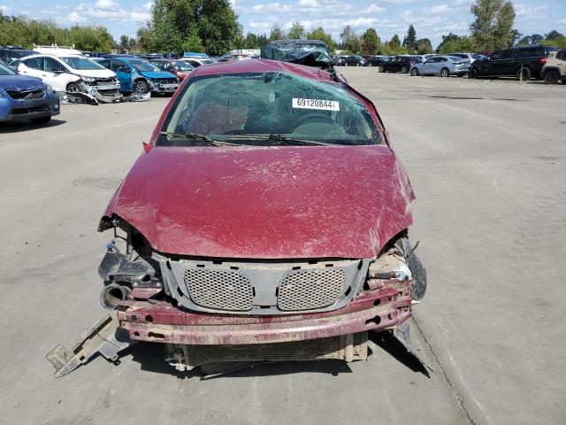 1G2AL18F787243452 - 2008 PONTIAC G5 Rouge photo 5