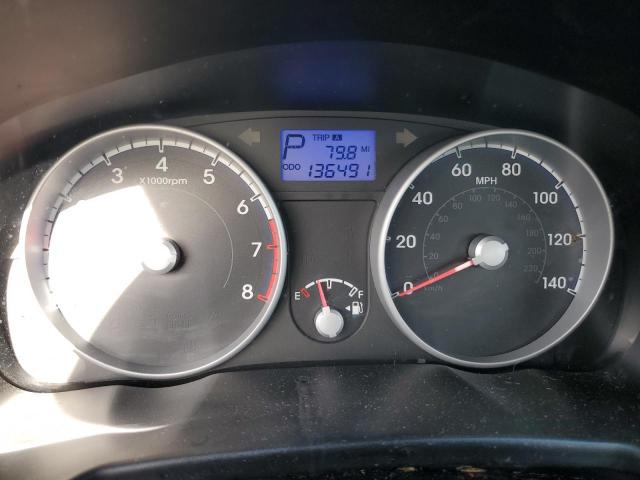 KMHCN4AC3BU618581 - 2011 HYUNDAI ACCENT GLS GRAY photo 9