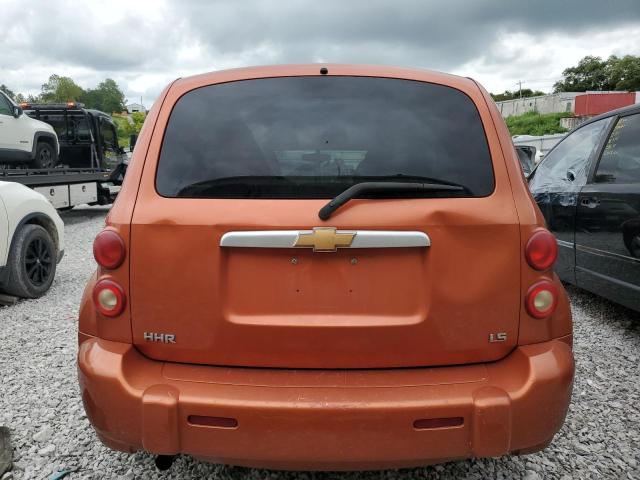 3GNDA13D07S620585 - 2007 CHEVROLET HHR LS ORANGE photo 6