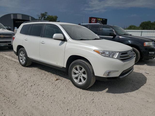 5TDZK3EH9CS086217 - 2012 TOYOTA HIGHLANDER BASE Սպիտակ լուսանկար 4