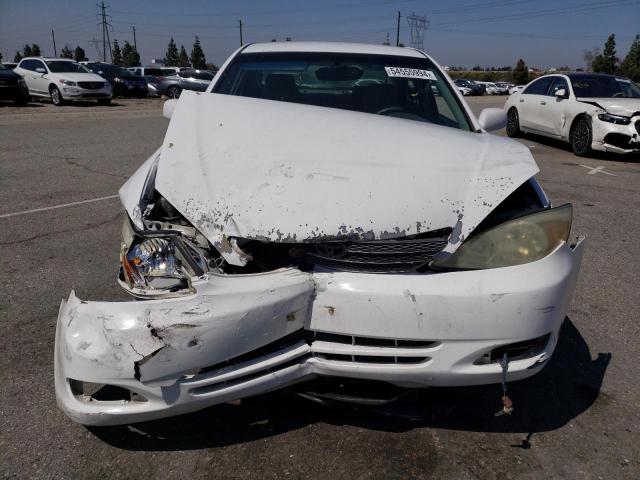 4T1BE32K14U319248 - 2004 TOYOTA CAMRY LE WHITE photo 5