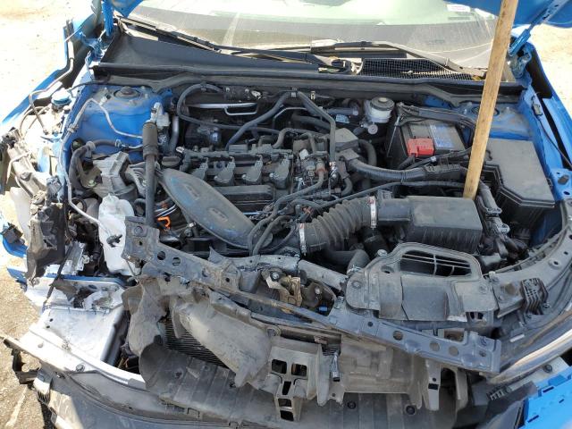 19XFL1H86NE020821 - 2022 HONDA CIVIC SPORT TOURING ლურჯი ფოტო 11