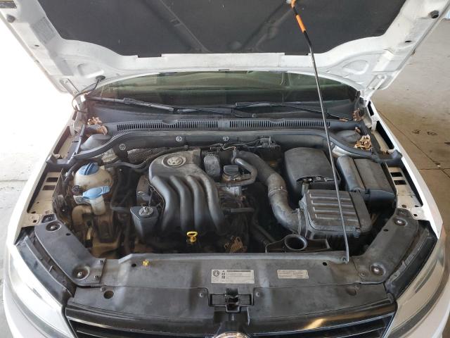 3VW2K7AJ5EM375497 - 2014 VOLKSWAGEN JETTA BASE WHITE photo 11