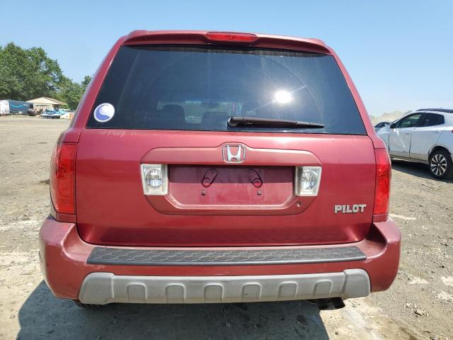 2HKYF185X5H523124 - 2005 HONDA PILOT EXL 栗色 照片 6