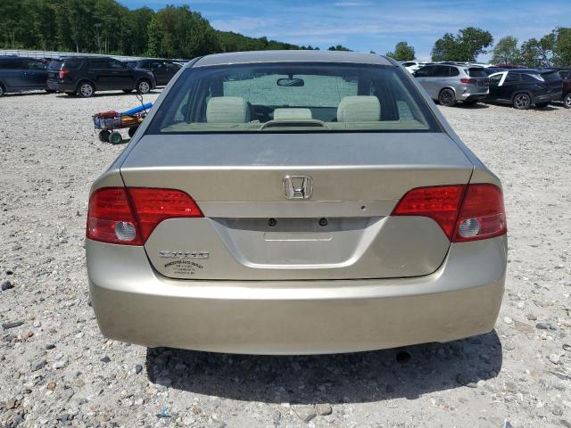 1HGFA16827L050015 - 2007 HONDA CIVIC EX TAN photo 6