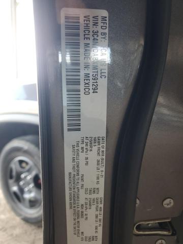 3C4NJDABXMT591294 - 2021 JEEP COMPASS SPORT CHARCOAL photo 13