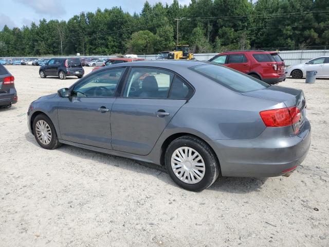 3VW1K7AJ3BM375294 - 2011 VOLKSWAGEN JETTA BASE GRAY photo 2