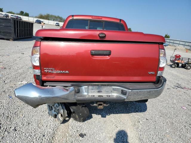 3TMLU4EN8BM064090 - 2011 TOYOTA TACOMA DOUBLE CAB წითელი ფოტო 6