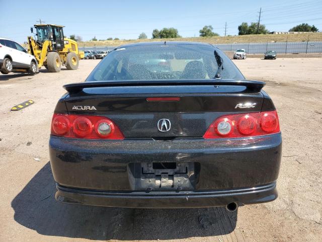 JH4DC548X6S020032 - 2006 ACURA RSX BLACK photo 6