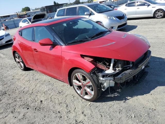 KMHTC6AD9DU092793 - 2013 HYUNDAI VELOSTER RED photo 4