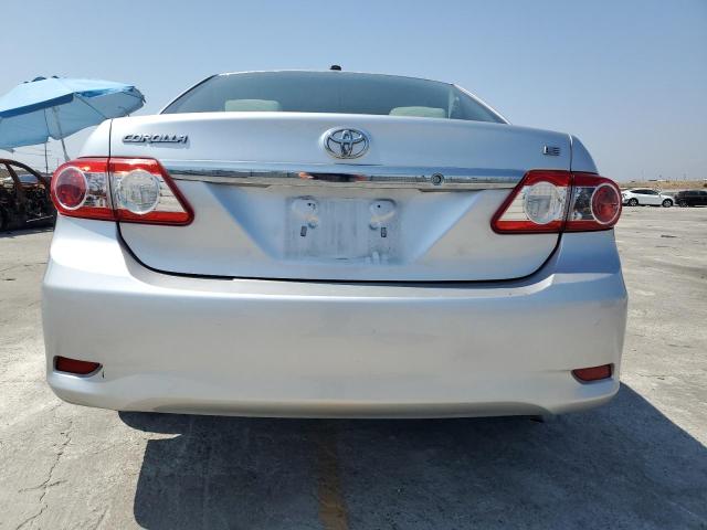 JTDBU4EE7BJ108461 - 2011 TOYOTA COROLLA BASE ვერცხლისფერი ფოტო 6