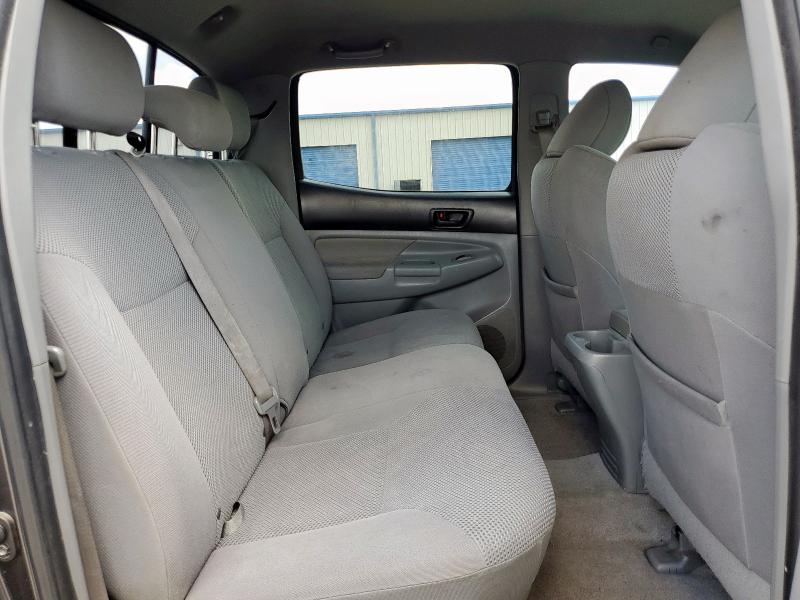 3TMLU4ENXAM054028 - 2010 TOYOTA TACOMA DOUBLE CAB გრაფიტი ფოტო 10