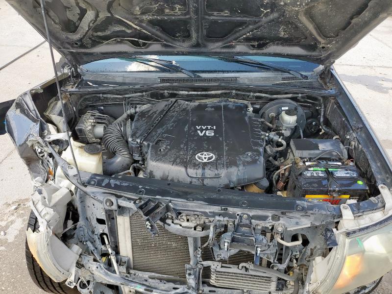 3TMLU4ENXAM054028 - 2010 TOYOTA TACOMA DOUBLE CAB გრაფიტი ფოტო 11