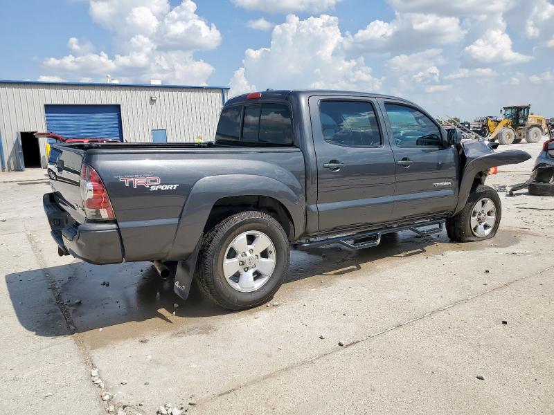 3TMLU4ENXAM054028 - 2010 TOYOTA TACOMA DOUBLE CAB გრაფიტი ფოტო 3