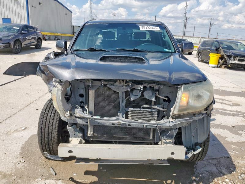 3TMLU4ENXAM054028 - 2010 TOYOTA TACOMA DOUBLE CAB გრაფიტი ფოტო 5
