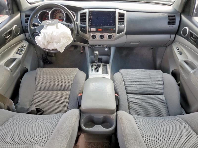 3TMLU4ENXAM054028 - 2010 TOYOTA TACOMA DOUBLE CAB გრაფიტი ფოტო 8