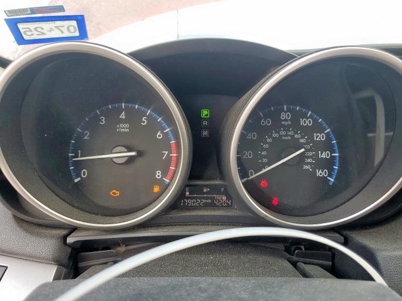 JM1BL1L74C1657848 - 2012 MAZDA 3 I WHITE photo 9