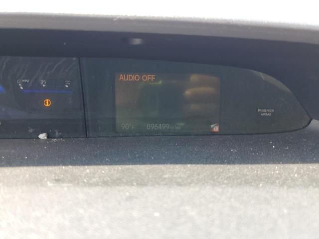 19XFB2F97DE064751 - 2013 HONDA CIVIC EXL მუქწითელი ფოტო 9