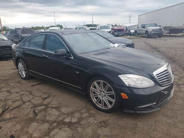 WDDNG9EB3CA468678 - 2012 MERCEDES-BENZ S 550 4MATIC BLACK photo 4
