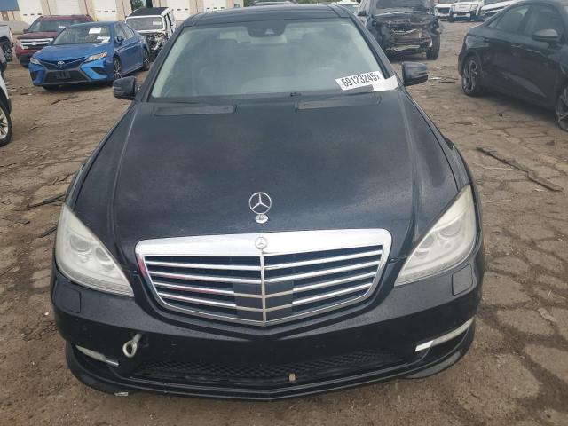 WDDNG9EB3CA468678 - 2012 MERCEDES-BENZ S 550 4MATIC BLACK photo 5