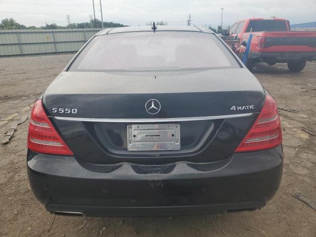 WDDNG9EB3CA468678 - 2012 MERCEDES-BENZ S 550 4MATIC BLACK photo 6
