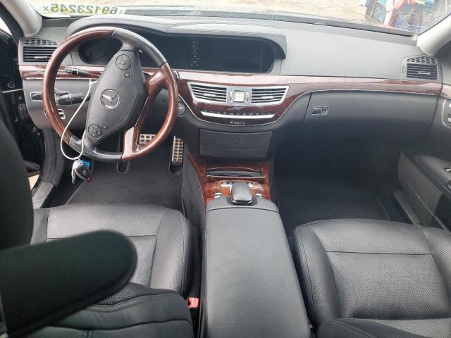 WDDNG9EB3CA468678 - 2012 MERCEDES-BENZ S 550 4MATIC BLACK photo 8