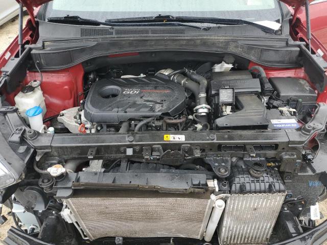 5XYZW4LA4JG513541 - 2018 HYUNDAI SANTA FE S ბურგუნდია ფოტო 12