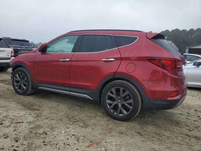 5XYZW4LA4JG513541 - 2018 HYUNDAI SANTA FE S ბურგუნდია ფოტო 2