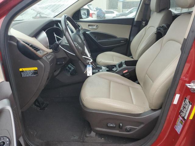 5XYZW4LA4JG513541 - 2018 HYUNDAI SANTA FE S ბურგუნდია ფოტო 7